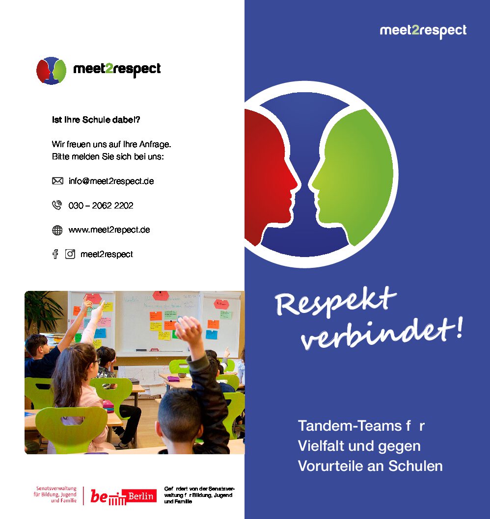 Respekt verbindet | meet2respect